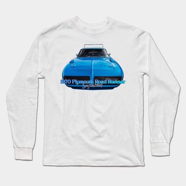 1970 Plymouth Road Runner Superbird Long Sleeve T-Shirt by Gestalt Imagery